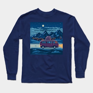 Mountain landscape van Long Sleeve T-Shirt